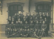 Српски ђаци у Бањер де Бигору, Француска 1917