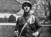 Миладин Ч. Ђуровић, Ђачки батаљон, у Жозјеу (Jausiers), Француска, 1916.