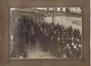 Фотографија - Драгутин К. Мартиновић, улазак српске војске у Охрид 14. новембра 1918. године 