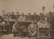 Слава "Ђурђевдан 1918 Африка". Палве Б. Павлашевић,учесник Великог рата.Павле је на фотографији  други са леве стране.  