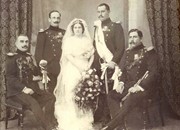 Арт. капетан I класе Душан Стојановић - погинуо је кроз неколико мјесеци послије вјенчања  у Церској битци у августу 1914.г.