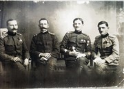Радомир Бранислава Ћирић, учесник Великог рата  ( на фотографији други са десне стране )