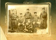 Стојан М. Крстић, (стоји први са леве стране) - 14. Пешадијски пук Тимочке дивизије