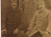 Животије Михајловић - учесник Великог рата.Фотографија са Солунског фронта, 1916.година 