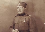 Фотографија,Радиша Првуловић ( из Железника- Београд ), учесник Првог светског рата.