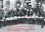 Фотографија Солунски ратници, испред  кафане „ЕВРОПА“  у Куршумлији