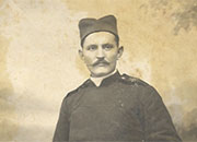 Фотографија .Б.- С.Ђорђевић,војник 7.пп 1914.
