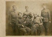 Група српских војника у аустроугарској војсци 1915. године