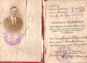 Чланска књижица Удружења ратних инвалида, Милутин Војинович, учесник Првог светског рата 