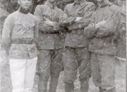Фотографија са солунског фронта Ристе Черековића са друговима