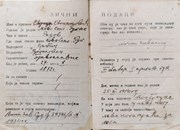 Чланска карта удружења ратних војних инвалида Краљевине СХС